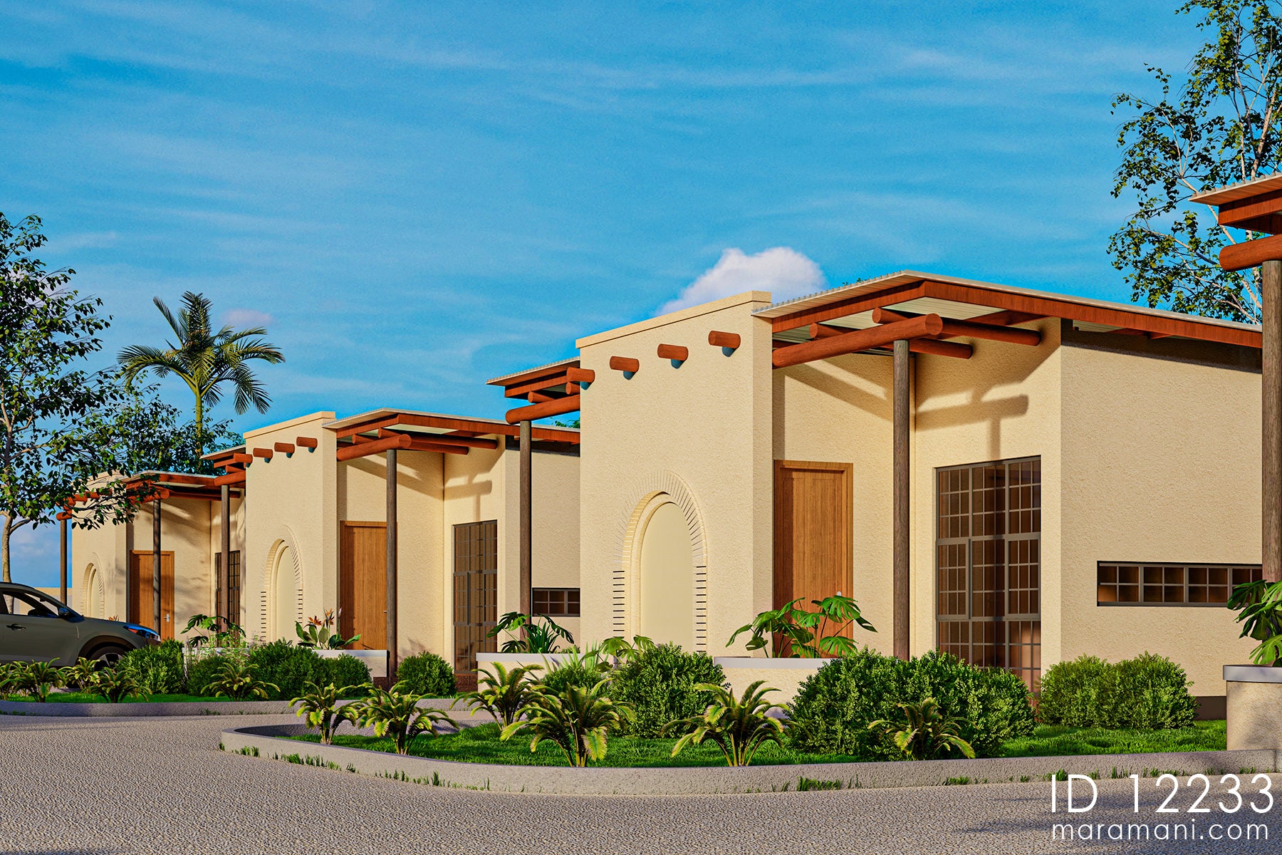 1-story 2 Bedrooms  house Plan - ID 12233