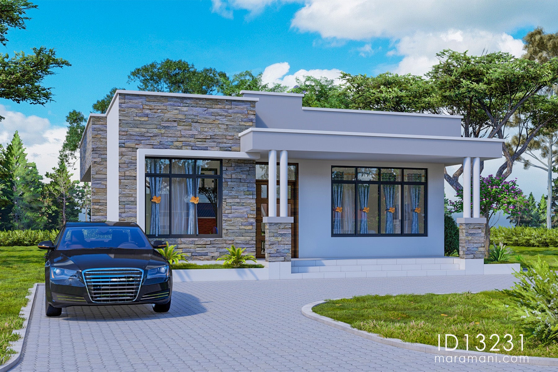 3 Bedroom House Plan - ID 13231