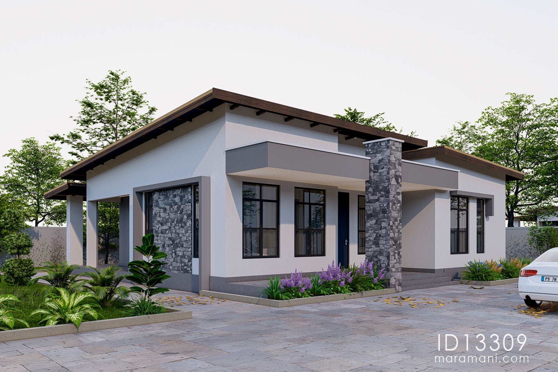 3 Bedroom House Plan - ID 13309