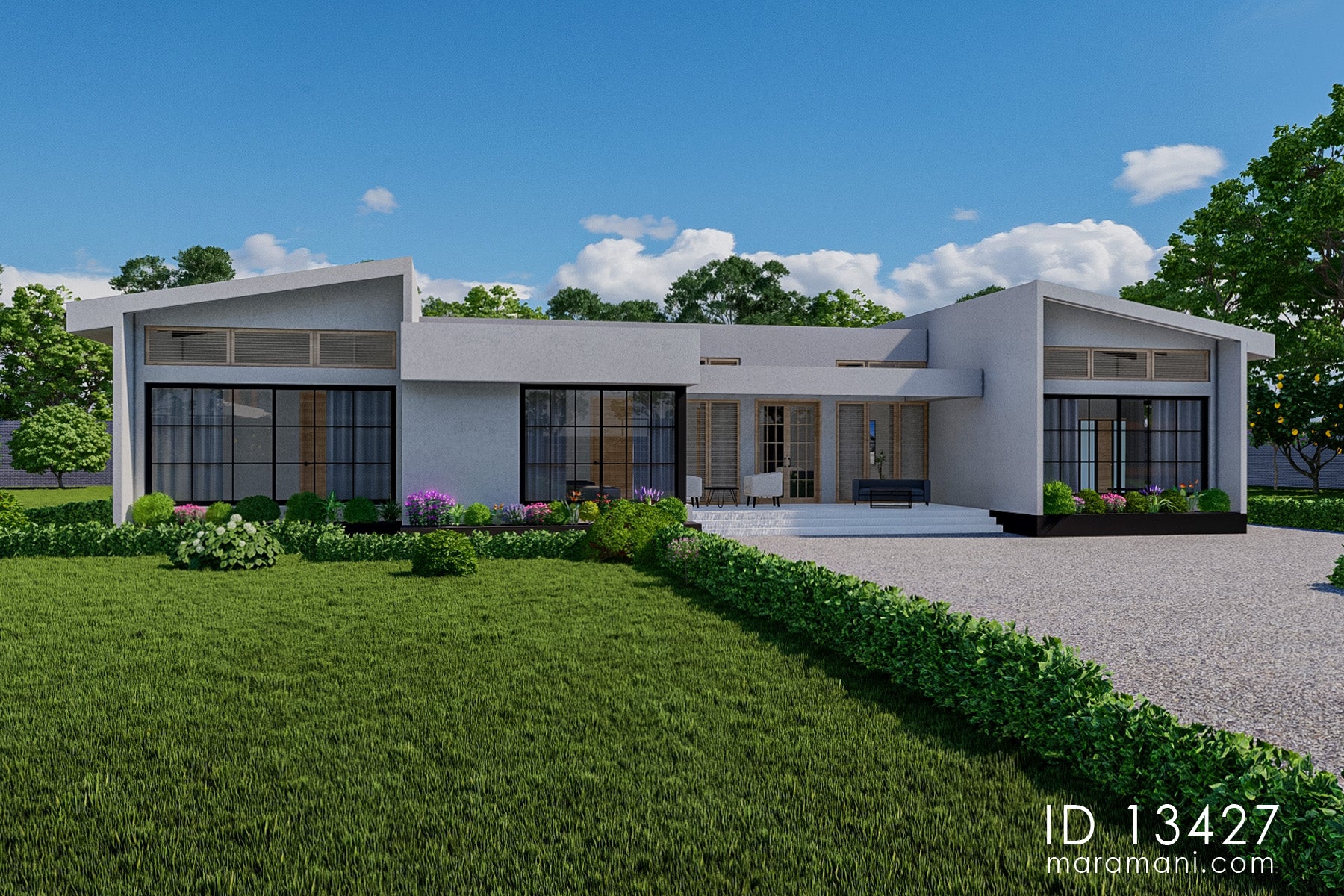 Spacious 3-Bedroom, 1-Story House Plan - ID 13427