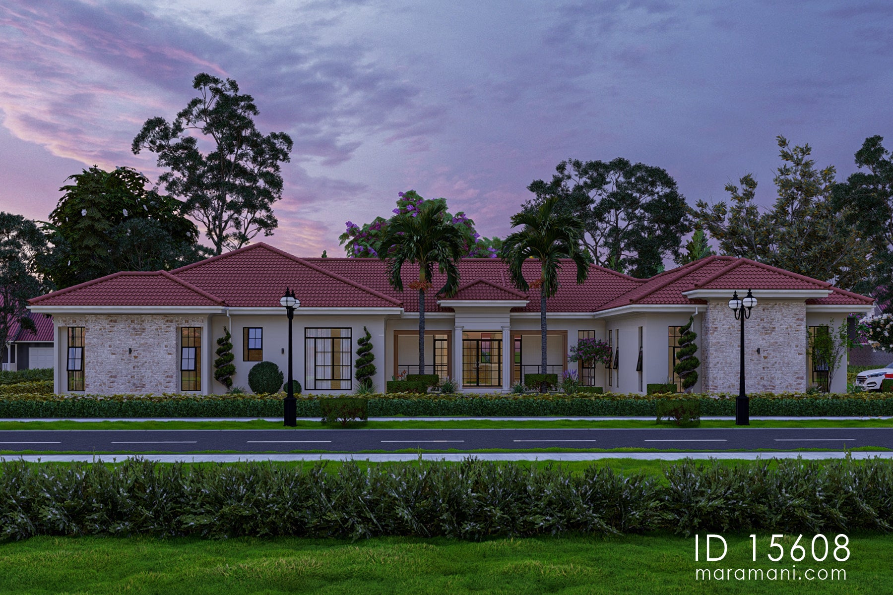 5-Bedroom House Plan - ID 15608