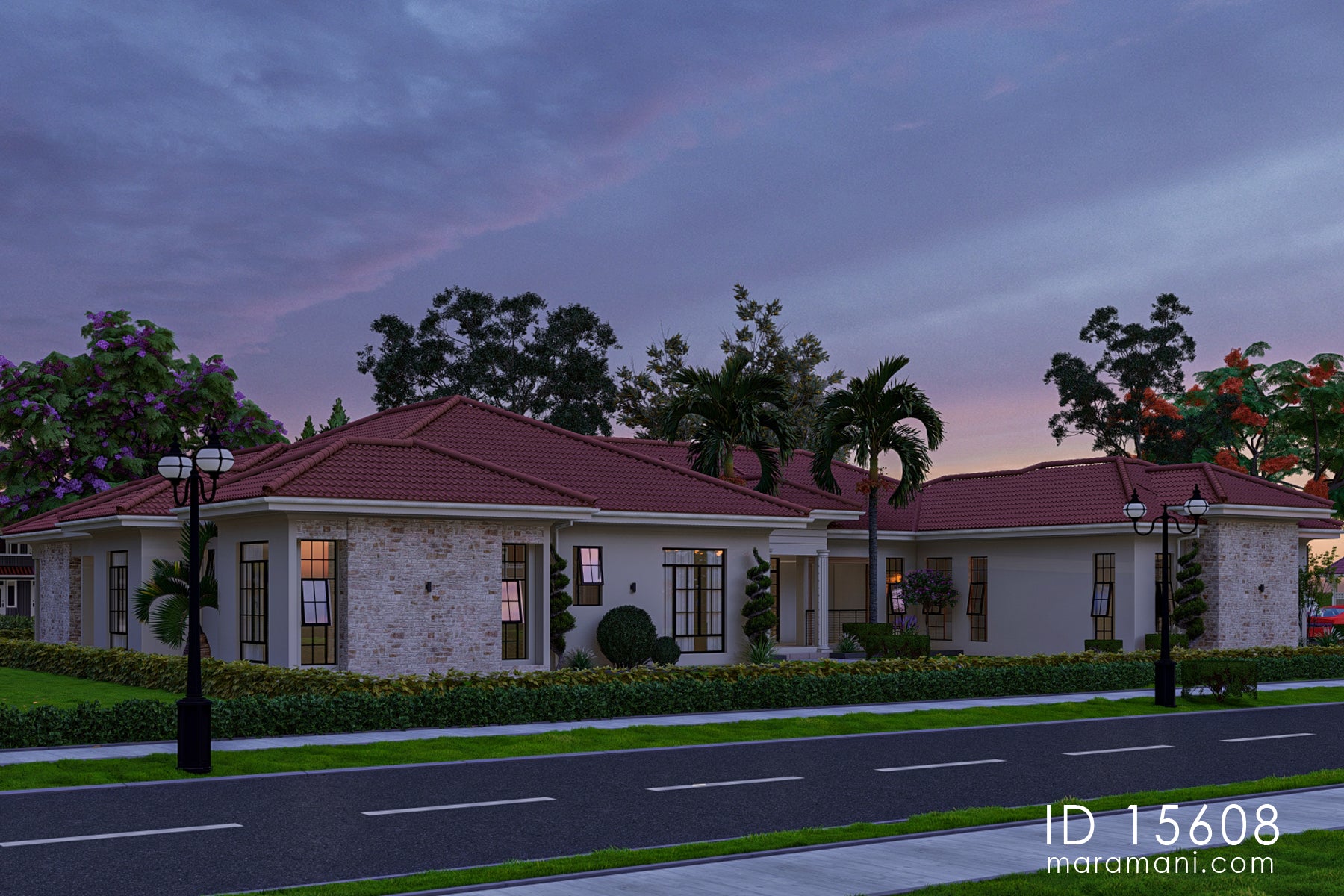 5-Bedroom House Plan - ID 15608