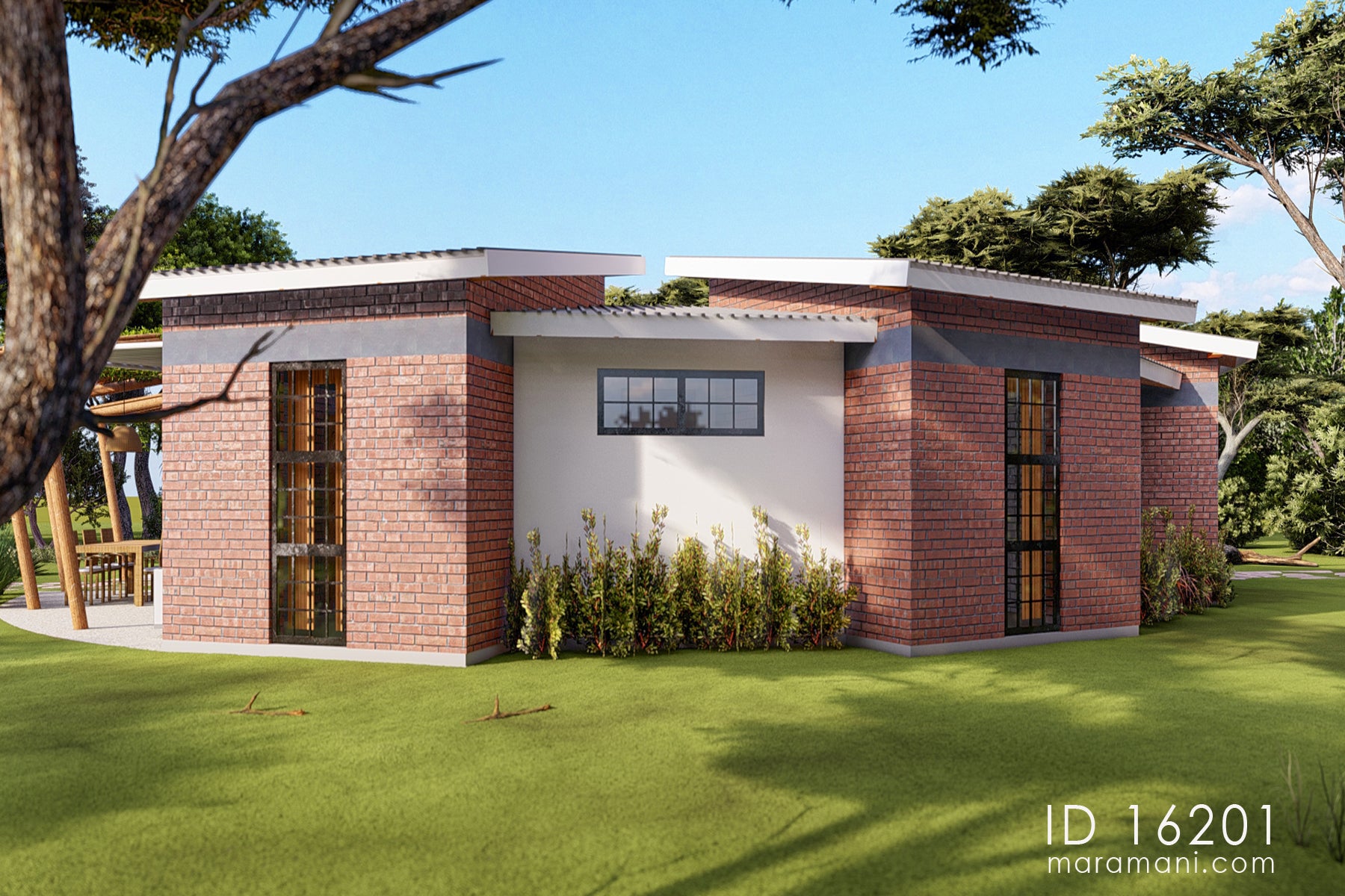 6-bedroom Hostel Plan -ID 16201