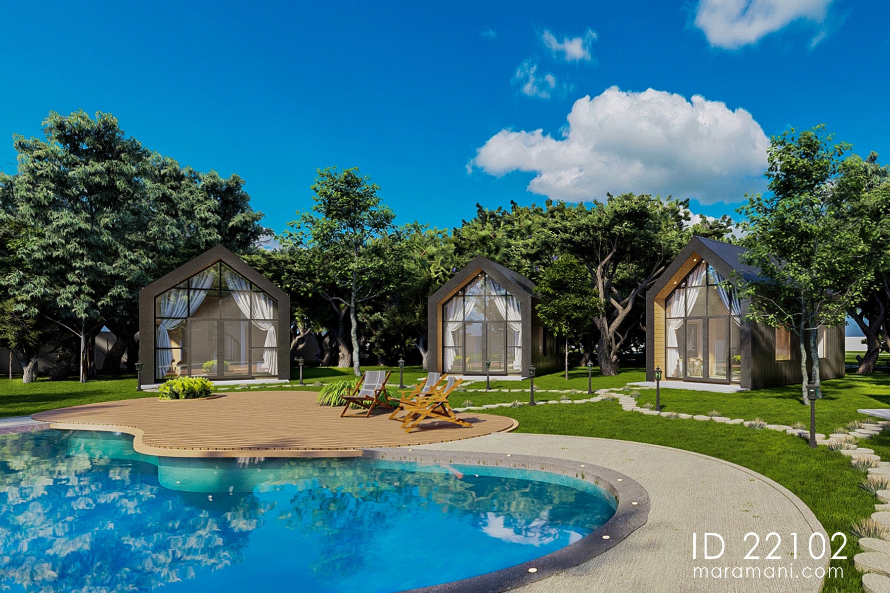 Compact 2-Bedroom, 2-Story House Plan - ID 22102