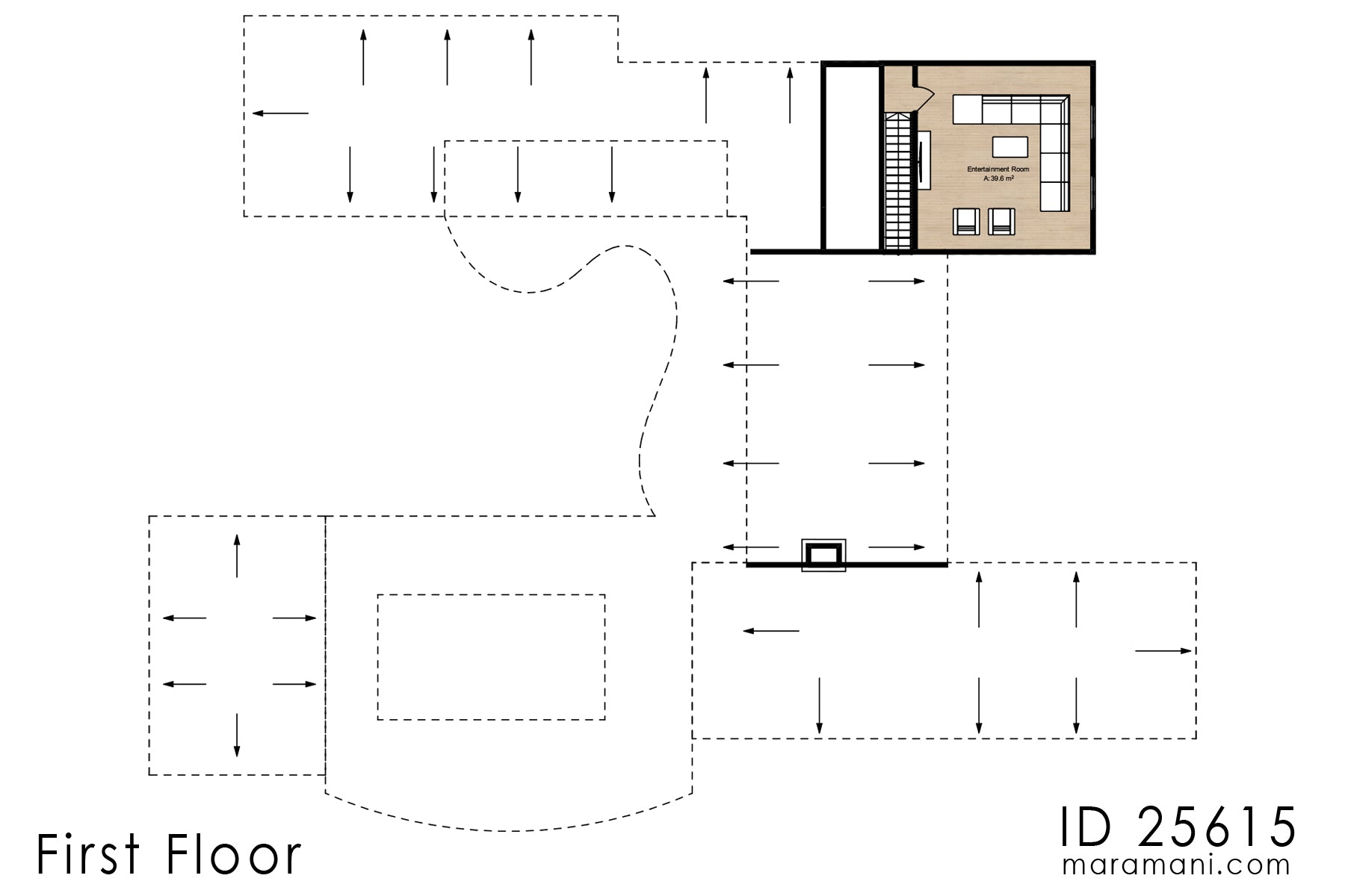Luxurious two-story Mansion House Plan - ID 25615