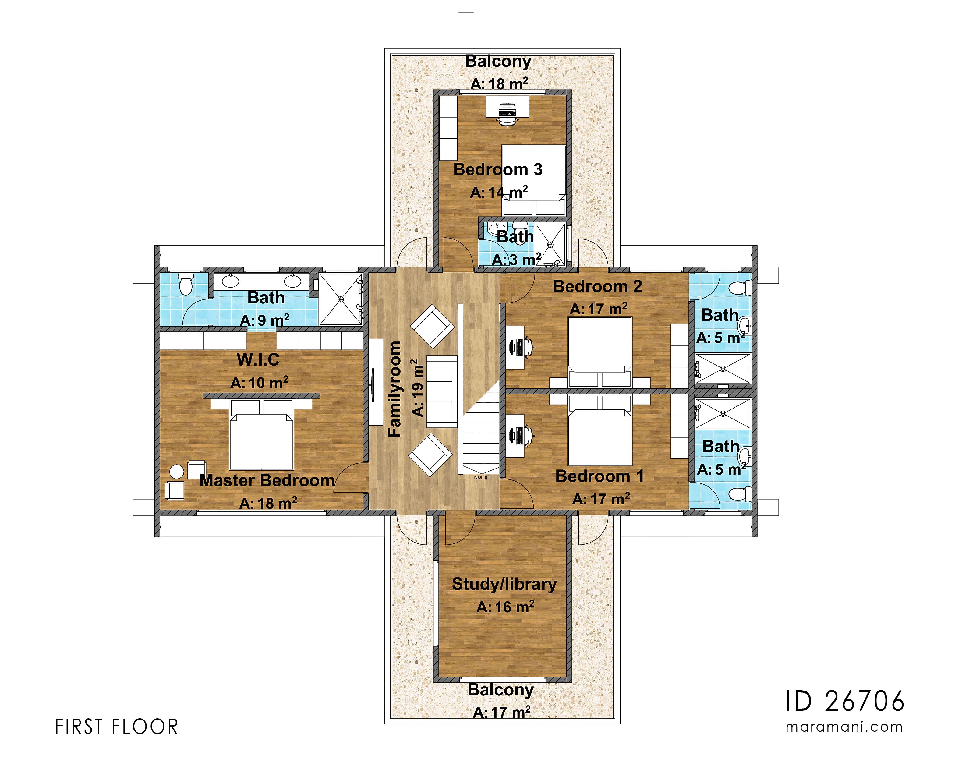 Contemporary house design - ID 26706