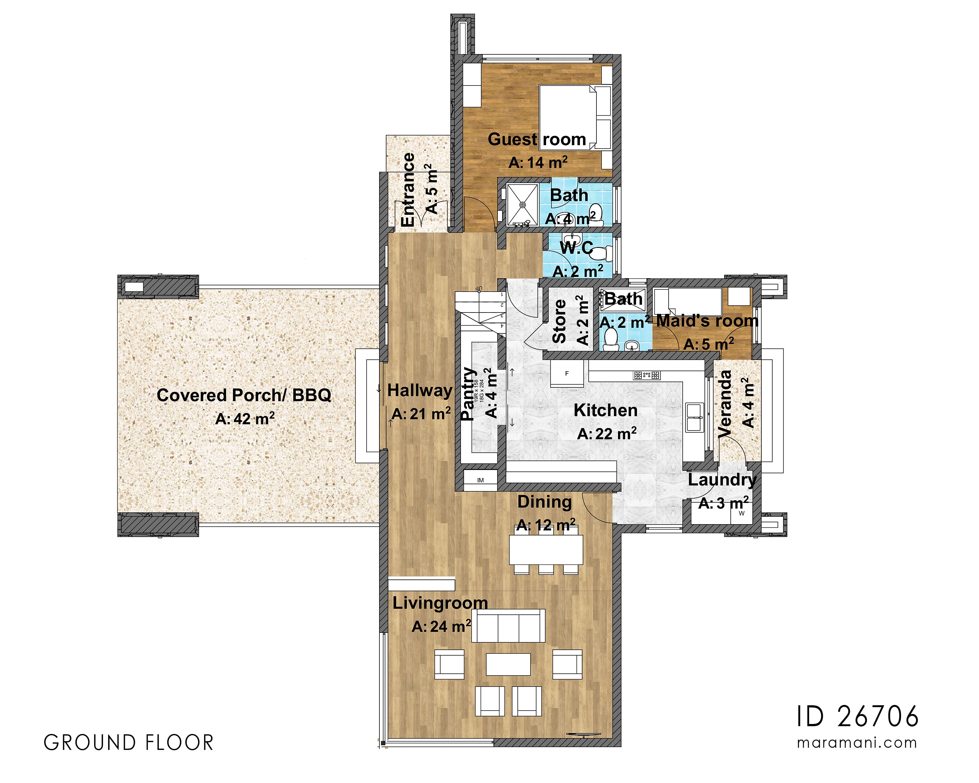 Contemporary house design - ID 26706