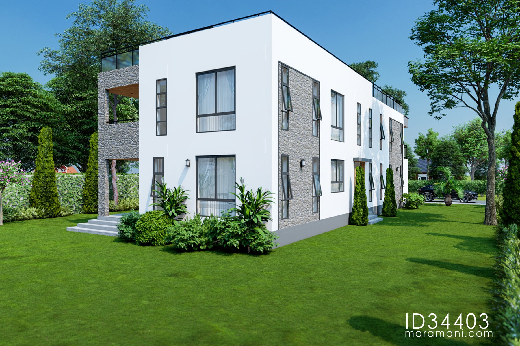 4 Bedroom House Plan - ID 34403