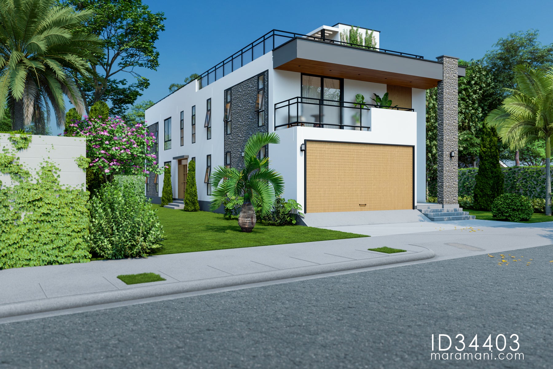 4 Bedroom House Plan - ID 34403