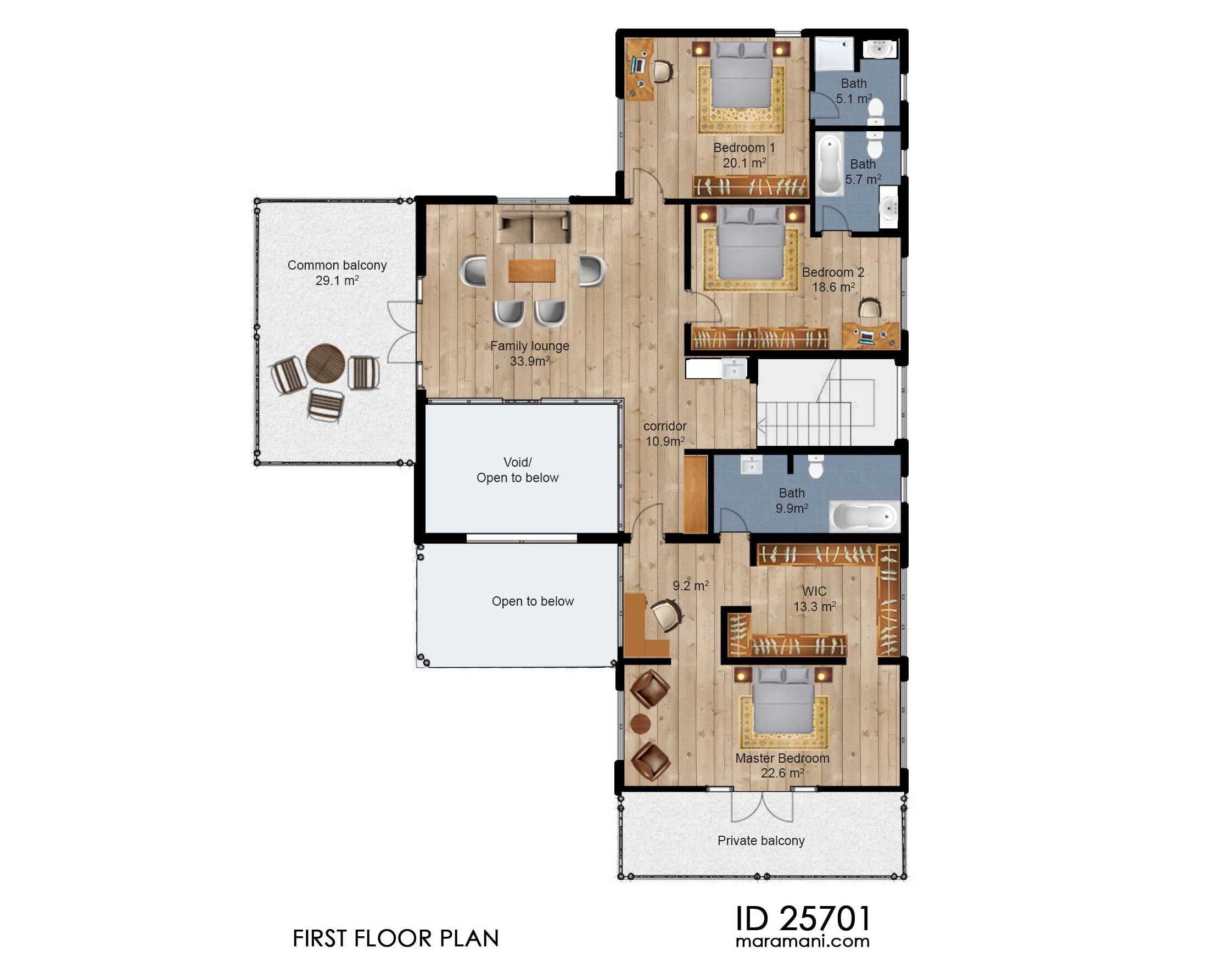 5 Bedroom House Design - ID 25701