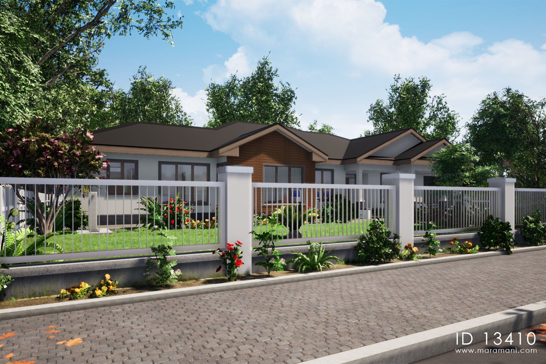 Large 3 bedroom house with garage - ID 13410