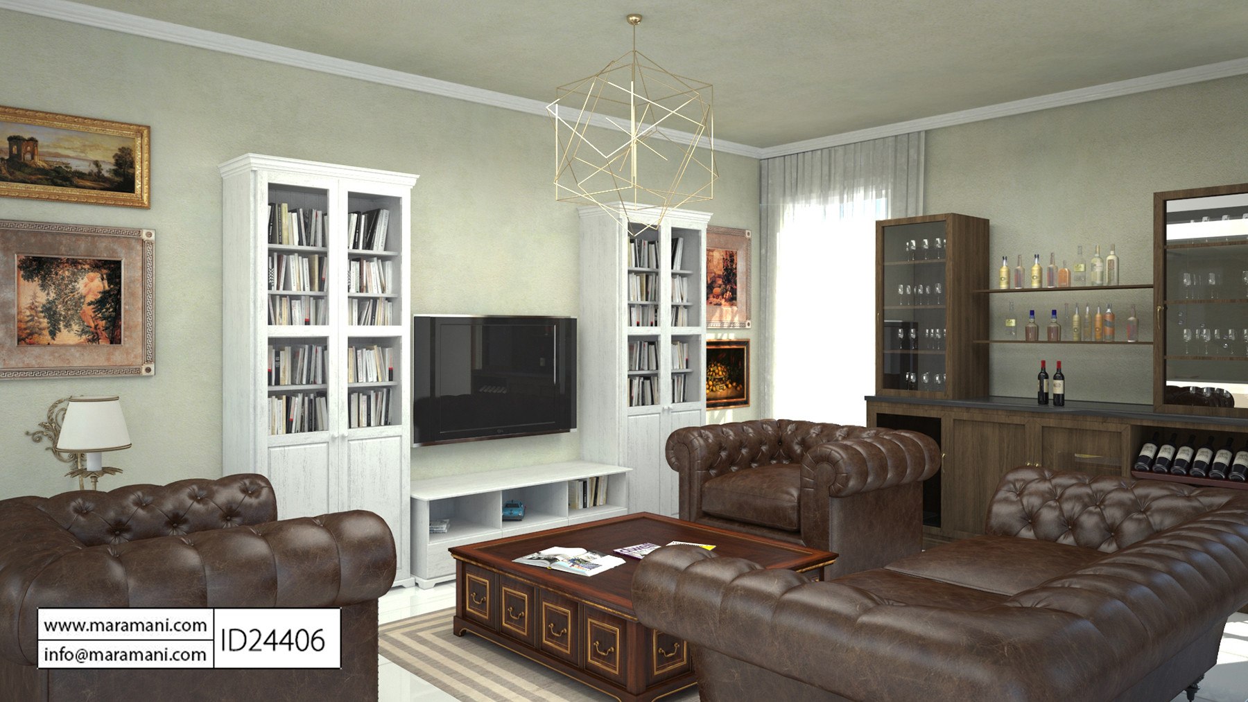 White House Residential Plan - ID 24406