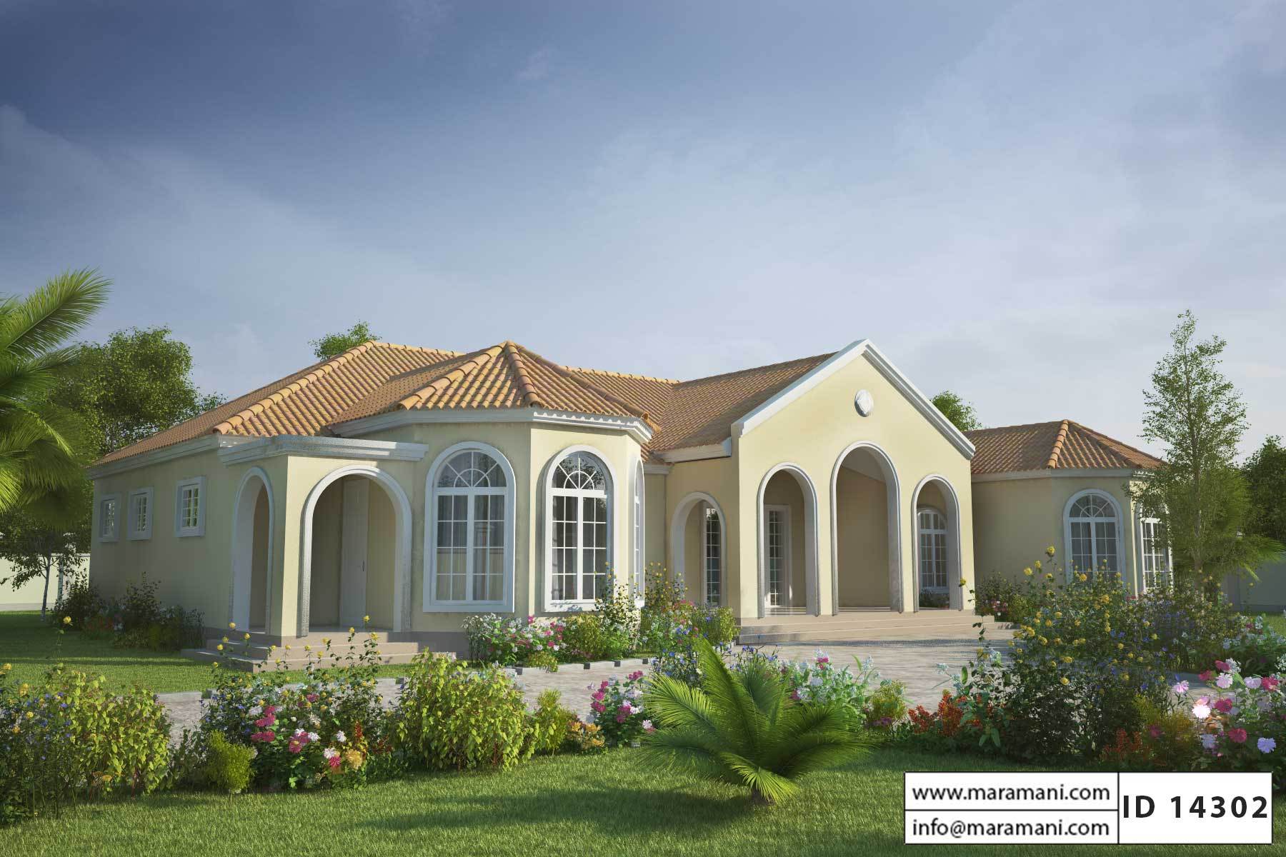 4 Bedroom House Plan - ID 14302