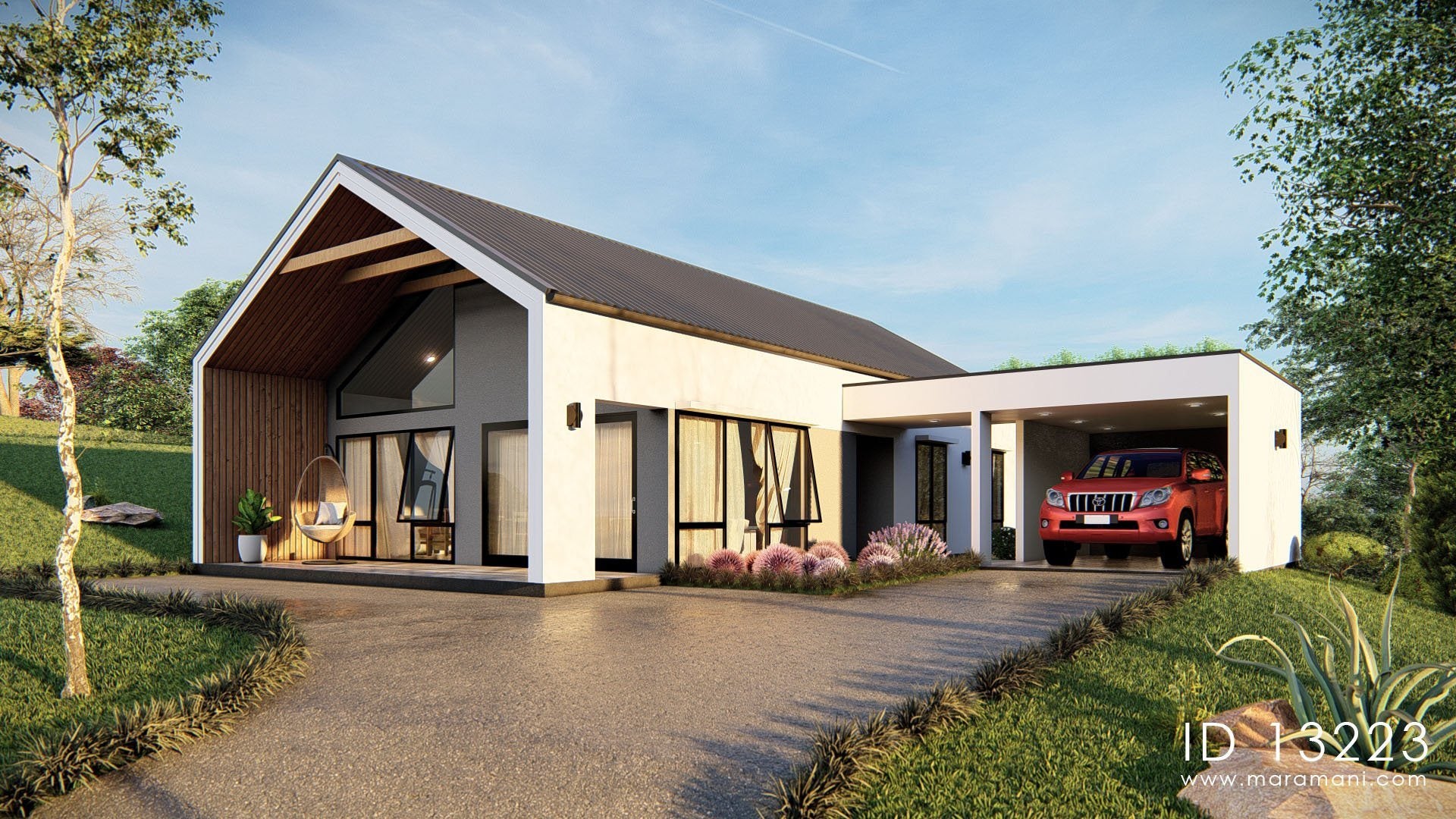 Minimalist 3 bedroom home - ID 13223