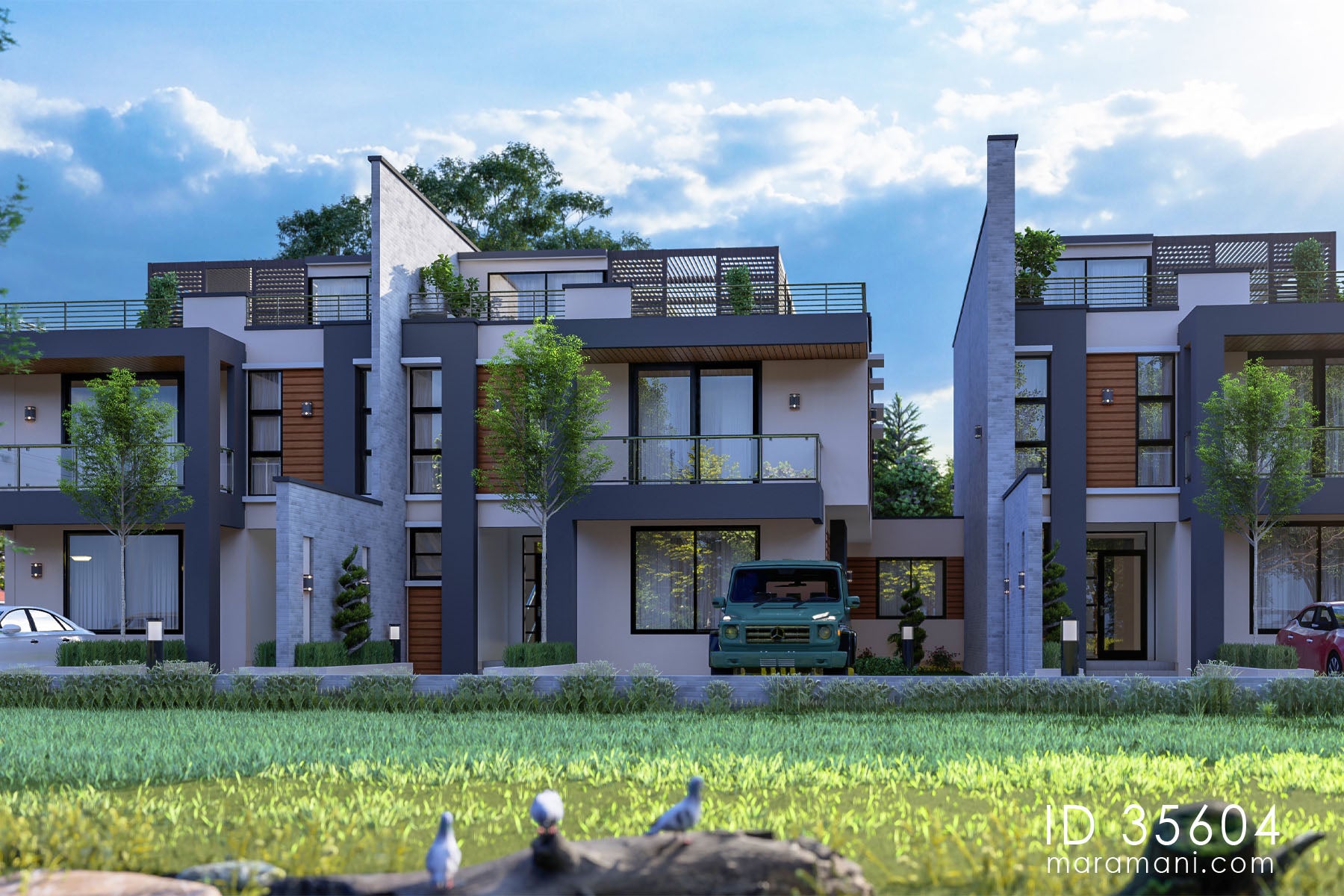 Modern 5 Bedroom Apartment - ID 35604