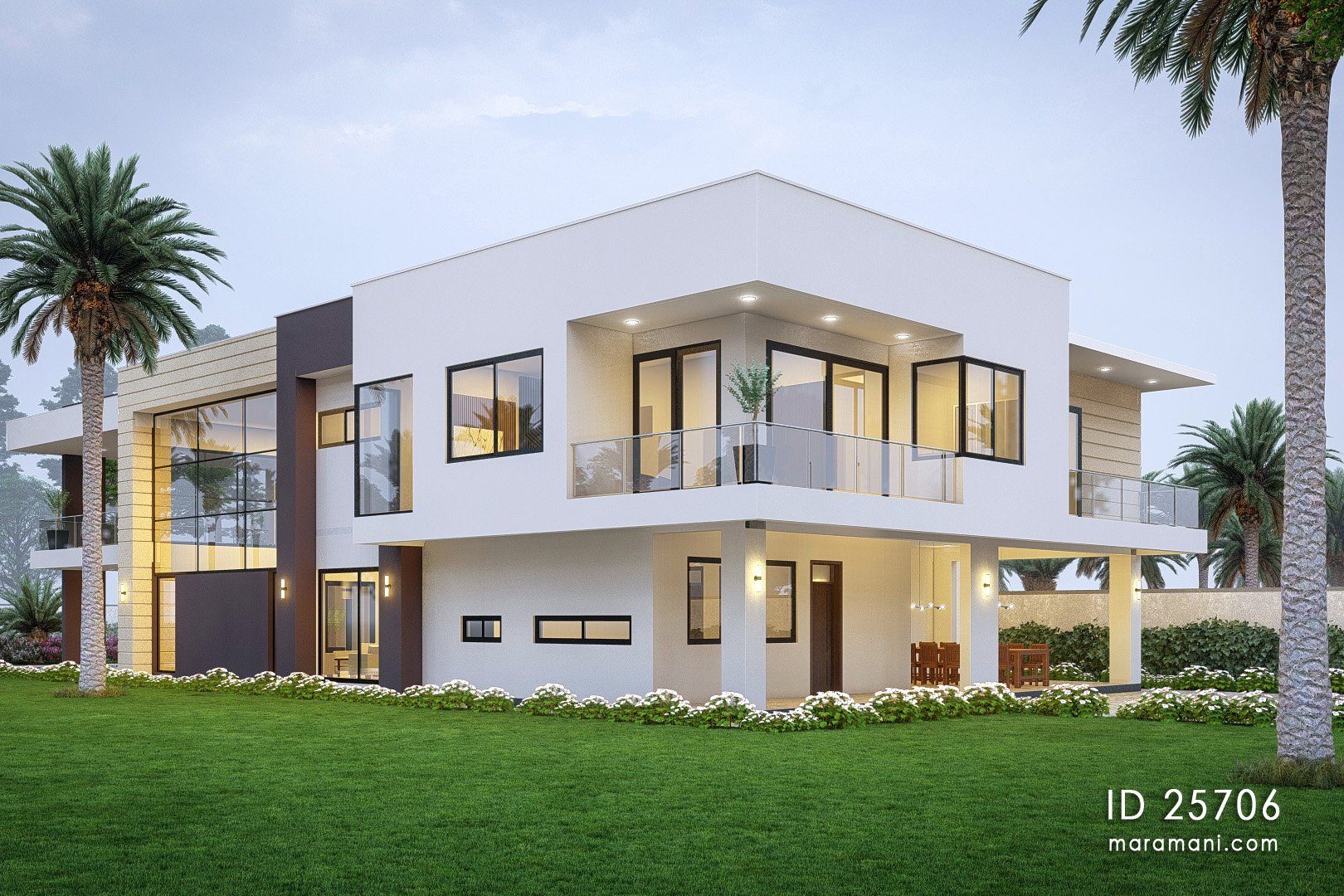 Modern 5 Bedroom Mansion - ID 25706