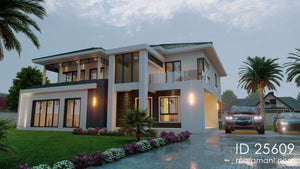 Modern contemporary house design - ID 25609