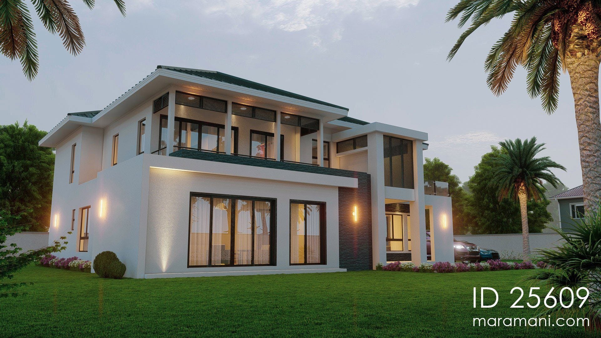 Modern contemporary house design - ID 25609