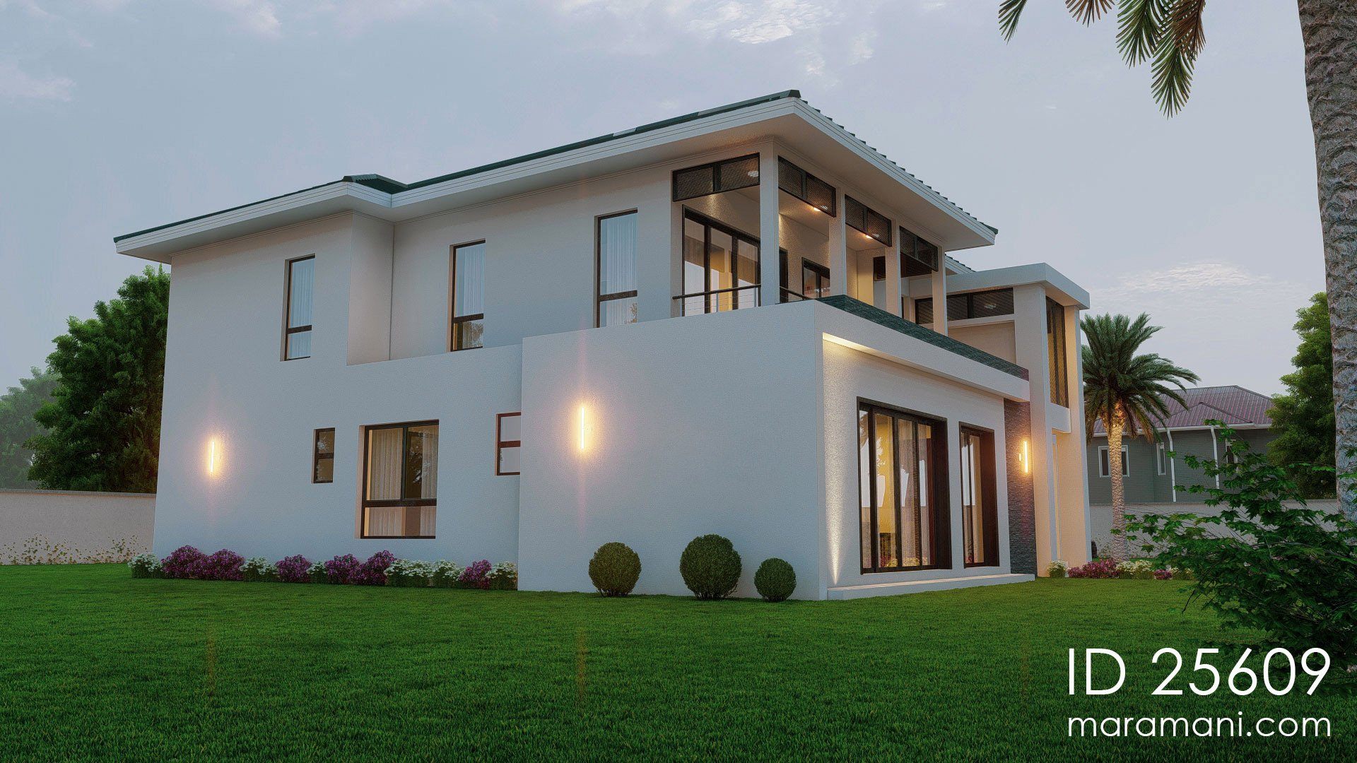 Modern contemporary  house design - ID 25609