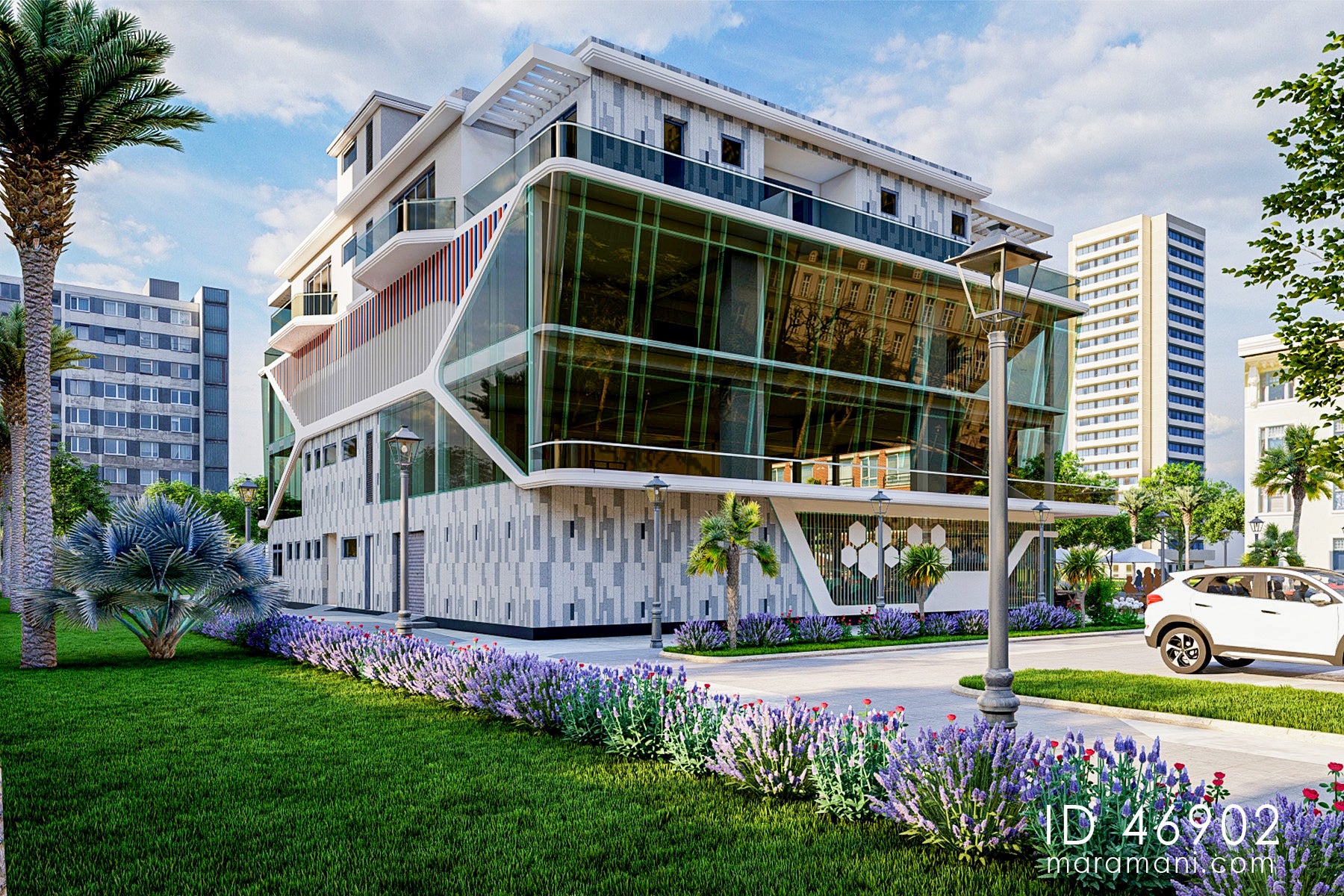 Modern Multipurpose commercial building - ID 46902