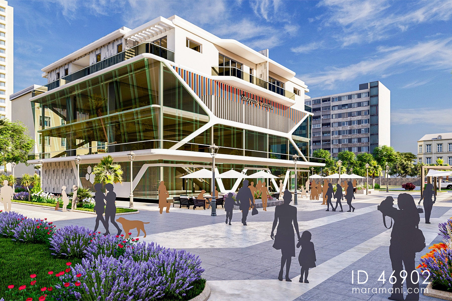 Modern Multipurpose commercial building - ID 46902