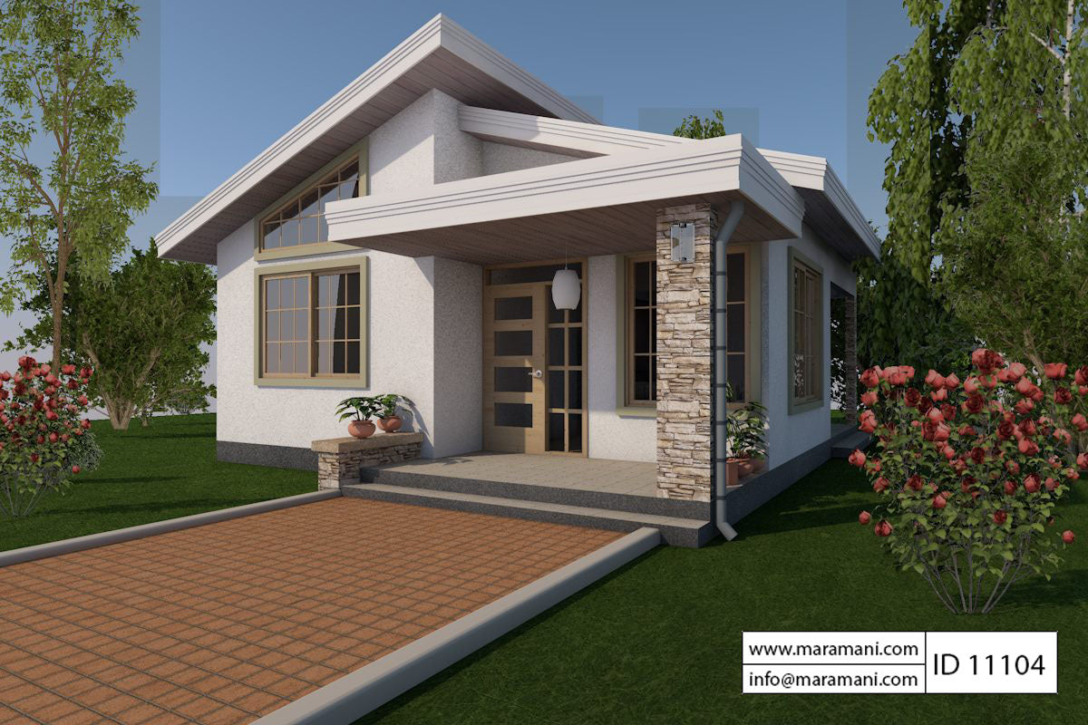 1 Bedroom House Plan - ID 11104