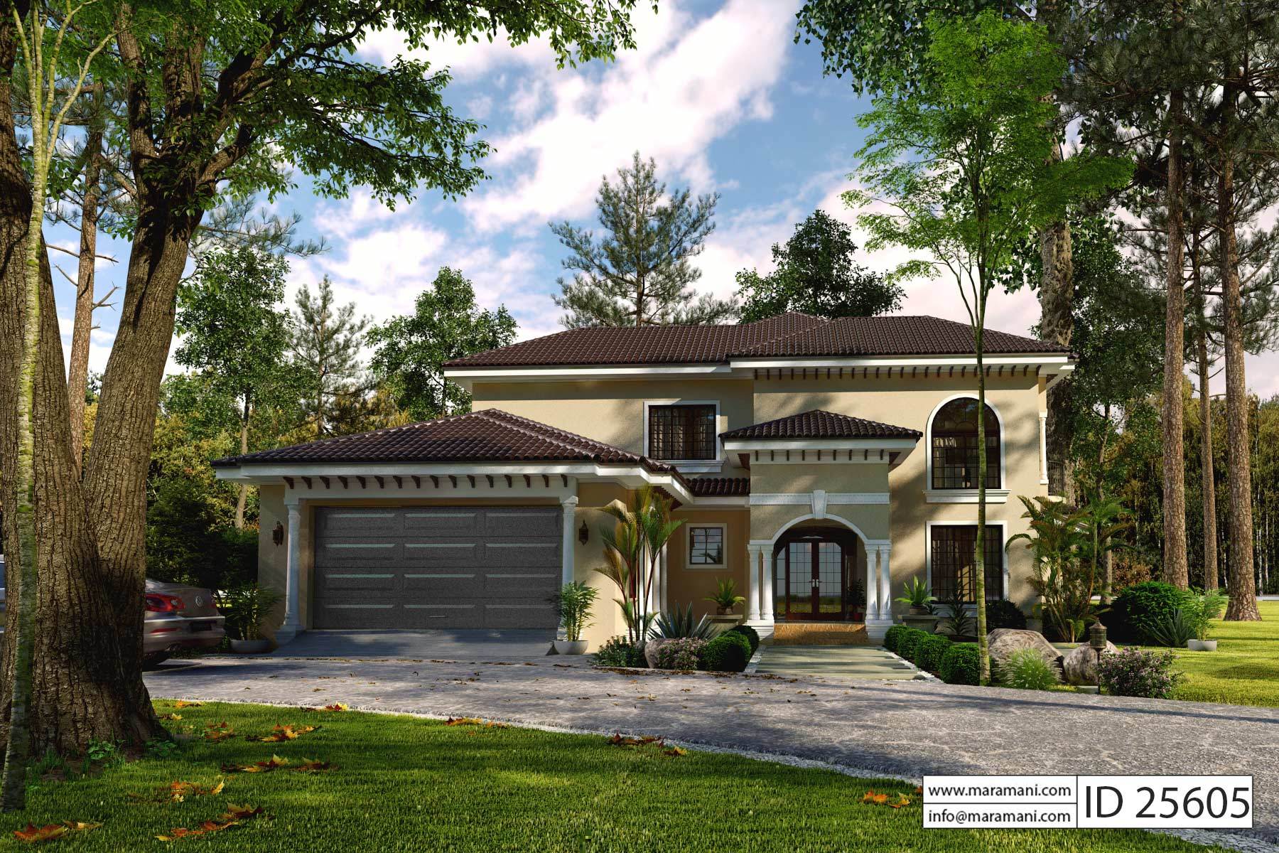 5 Bedroom House Plan - ID 25605