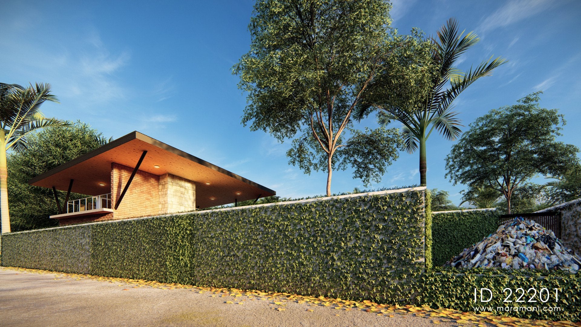 Pool house and gym - ID 22201