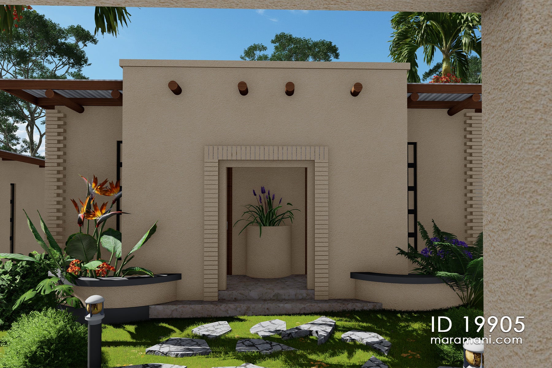 Inn home Plan Design - ID 19905