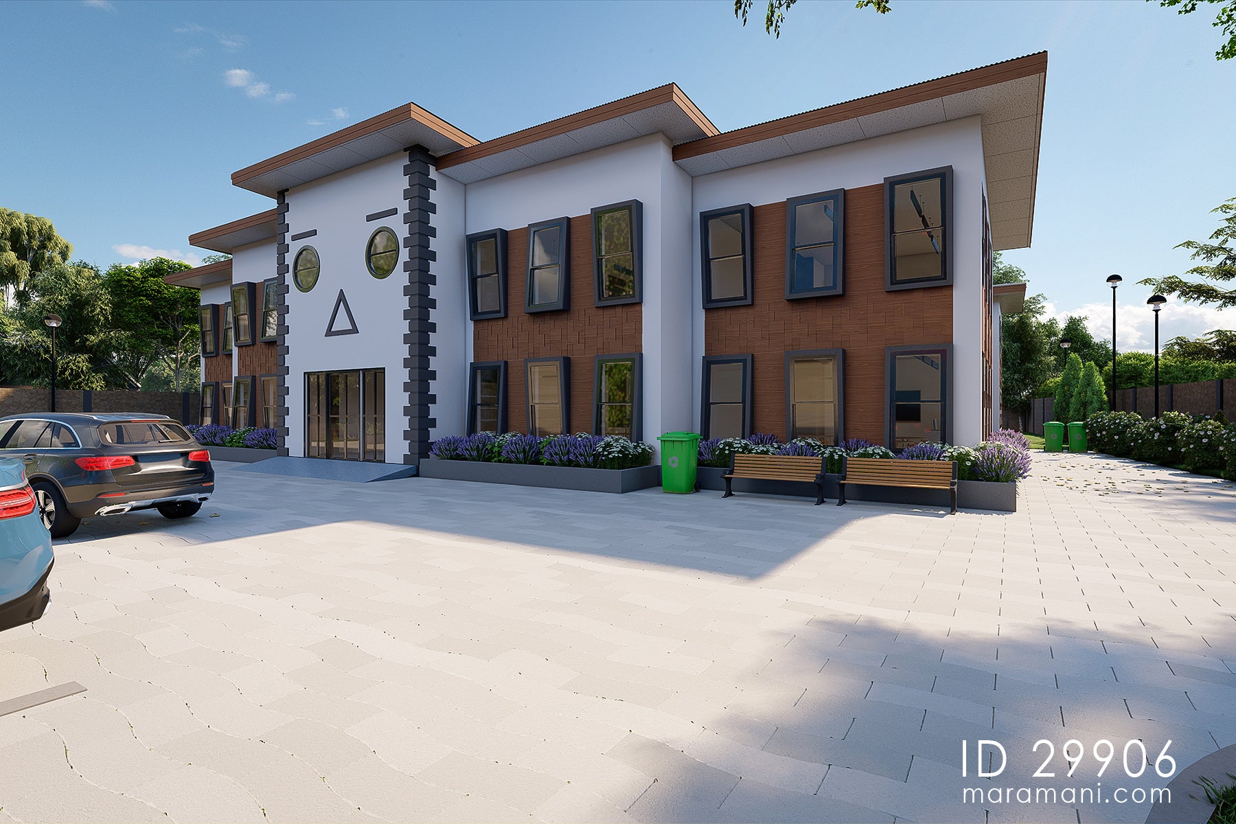 School Building Design - ID 29906