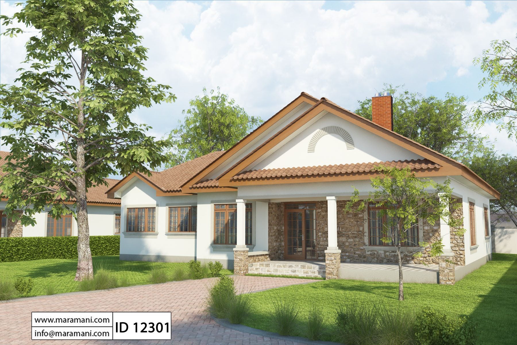 2 Bedroom House Plan - ID 12301