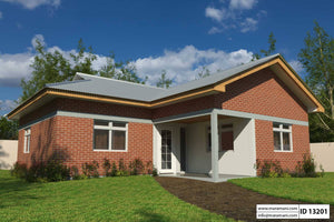 3 Bedroom House Plan - ID 13201