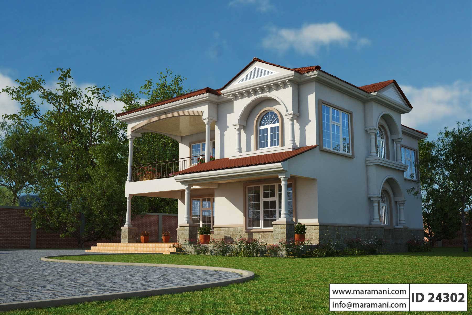 4 Bedroom House Plan - ID 24302