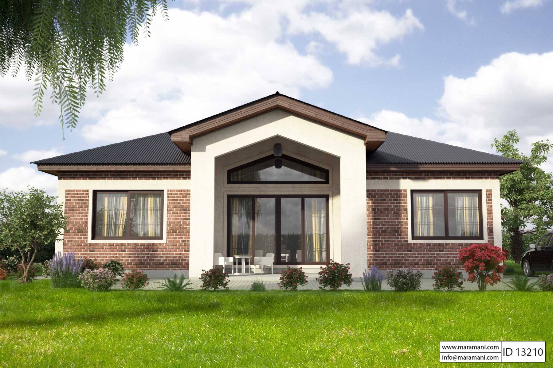 3 Bedroom House Plan - ID 13210