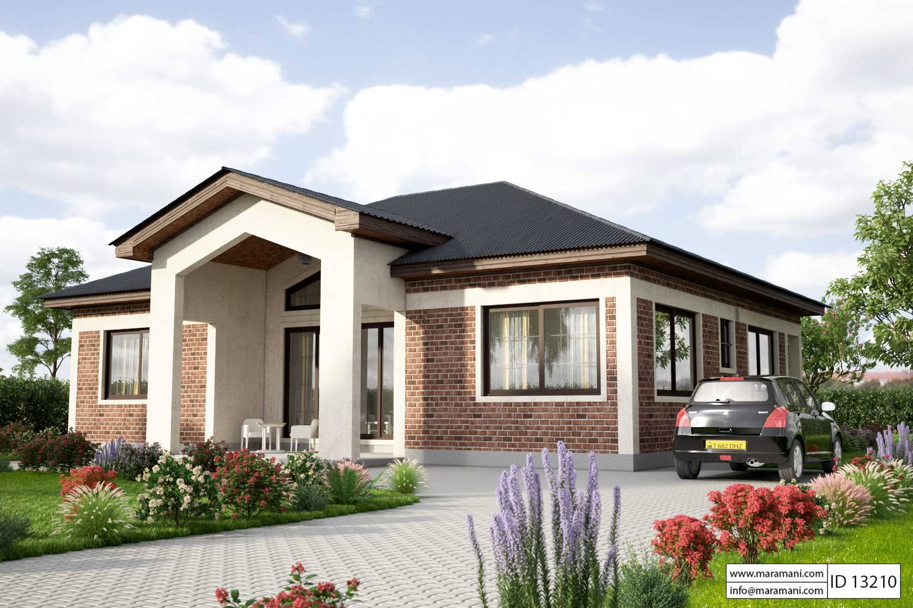 3 Bedroom House Plan - ID 13210