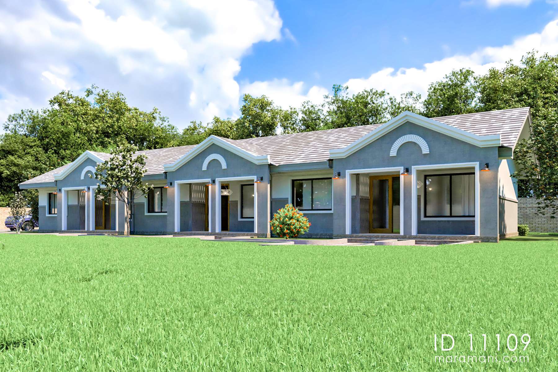 Simple one bedroom house - ID 11109