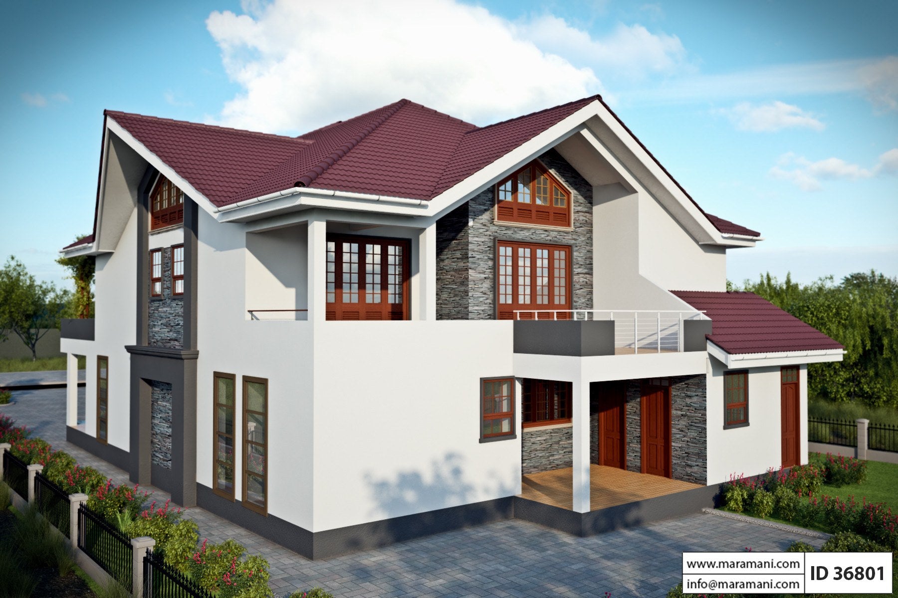 6 Bedroom House Design - ID 36801